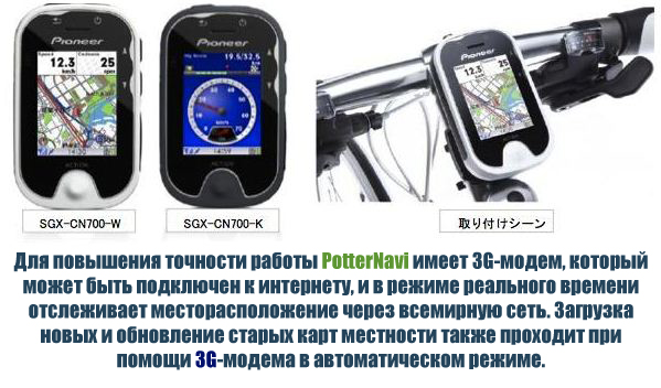 Pioneer PotterNavi GPS